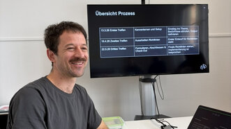 Dezentrum partner Lukas Hess is overseeing the process at OKJA Basel
